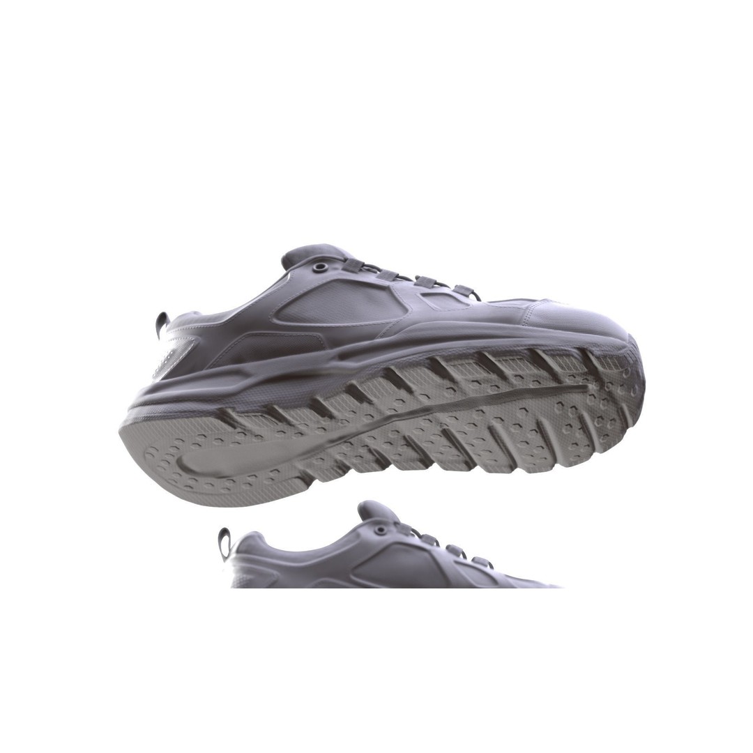Sneakers 3D Model – Rigged Low-Poly Game Asset for UE5 and Metahumans - View 8