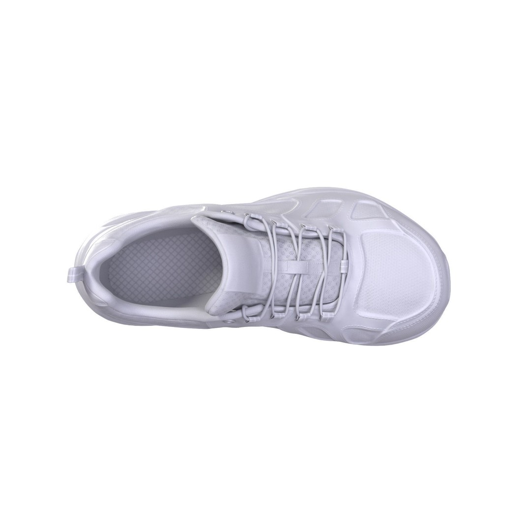Sneakers 3D Model – Rigged Low-Poly Game Asset for UE5 and Metahumans - View 9