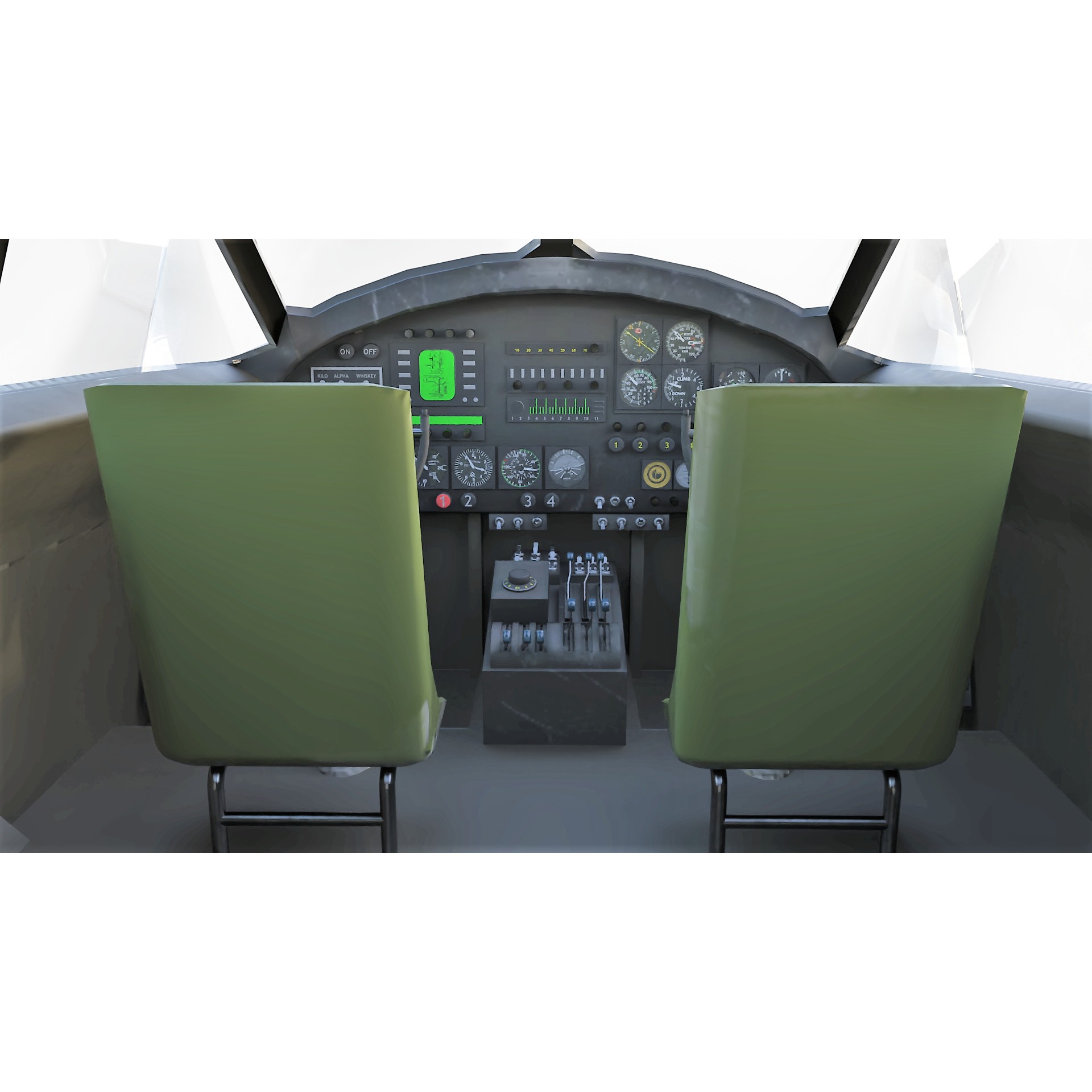 Boeing B-17 Flying Fortress - Low-Poly Game-Ready 3D Model - View 6