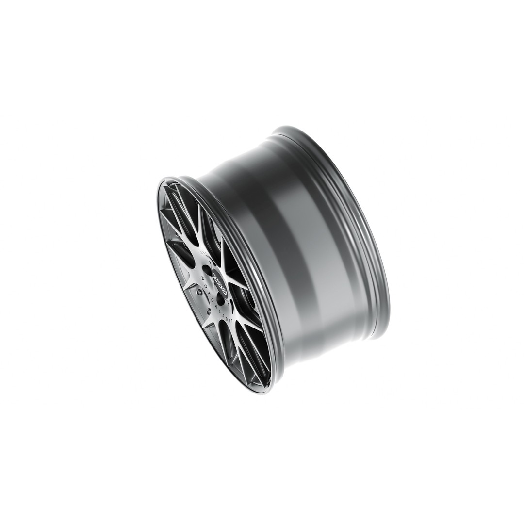 BBS CH-R2 3D Model – Low Poly Vehicle Wheel, PBR Textures, FBX - View 8