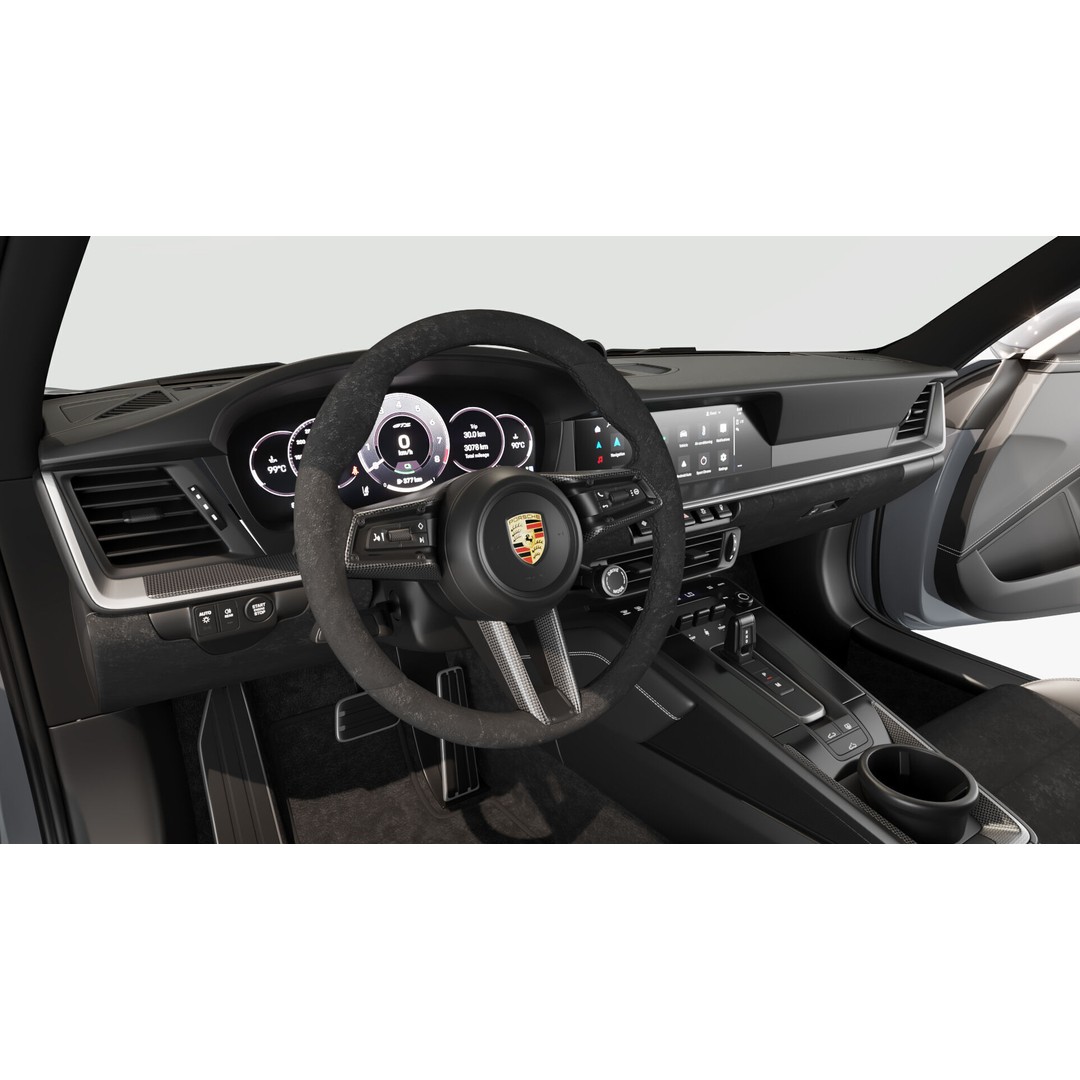 Porsche 911 Carrera GTS 3D Model – High Poly Sports Car, FBX/OBJ - View 14