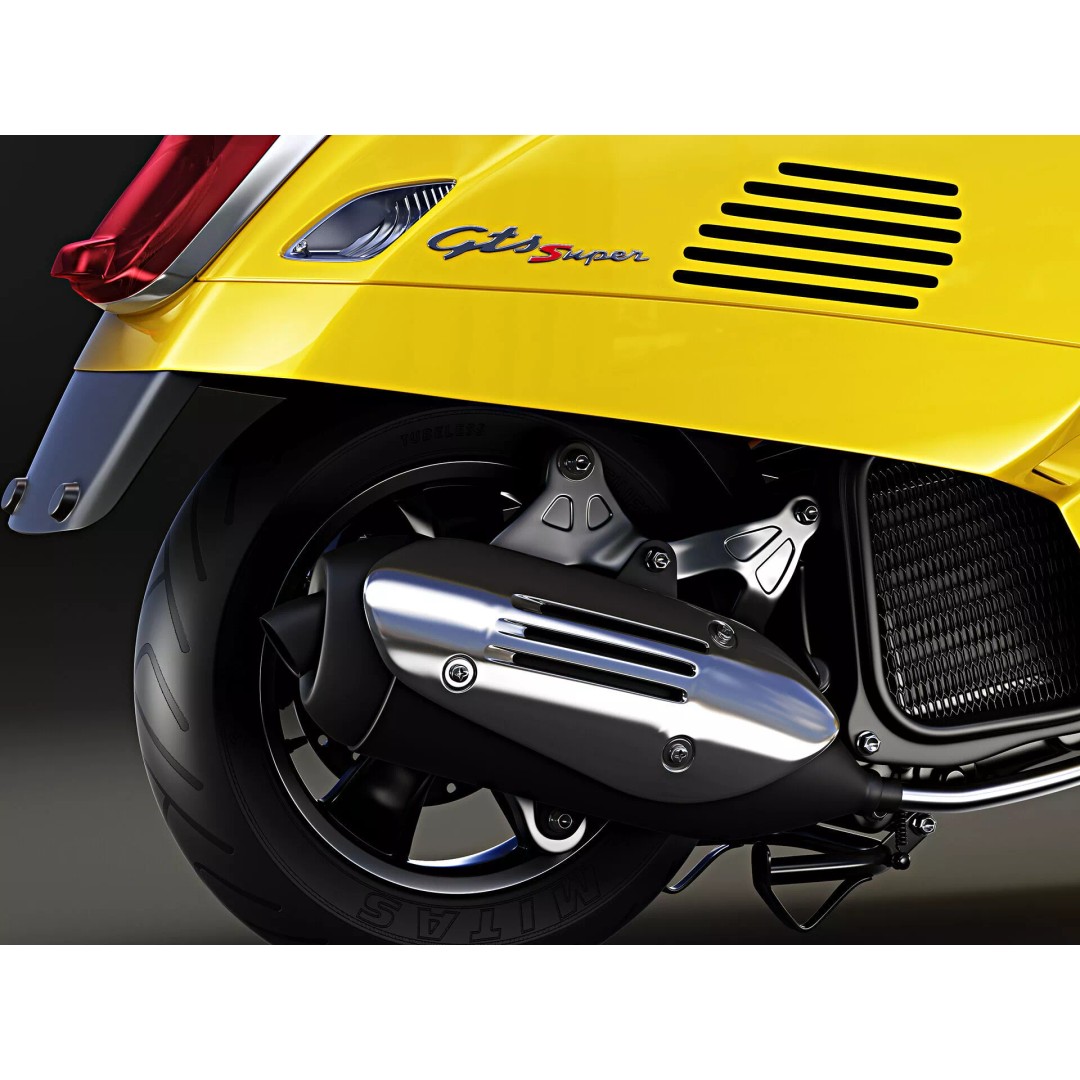 2020 Vespa GTS Super HPE 3D Model – High Poly PBR Game Asset, FBX, OBJ - View 13