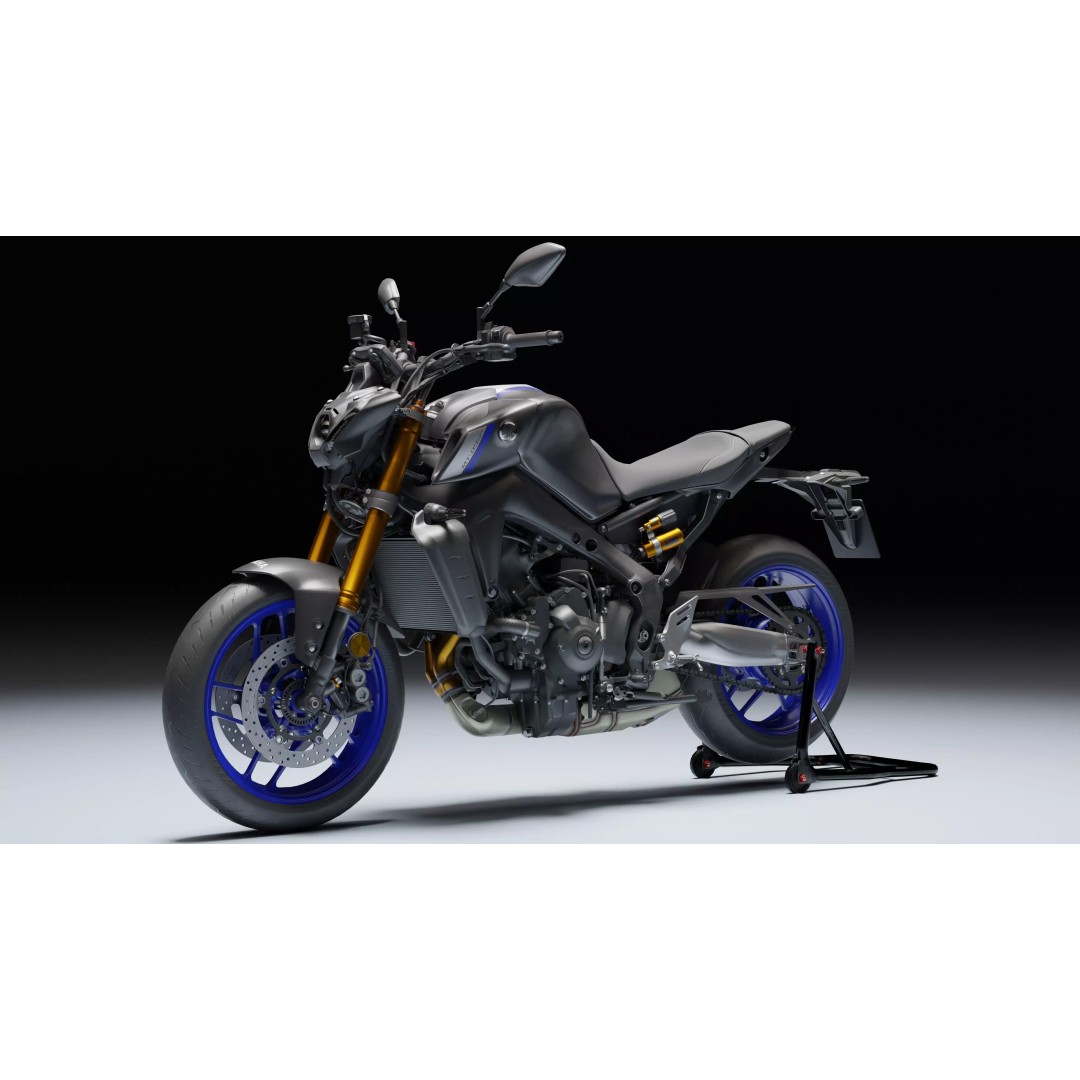 Yamaha MT-09 SP 2021 3D Model – Low Poly Game Asset, Blender, FBX - View 2