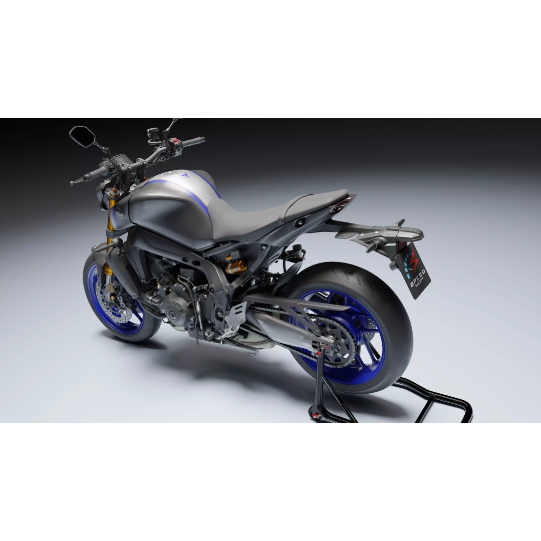 Yamaha MT-09 SP 2021 3D Model – Low Poly Game Asset, Blender, FBX - View 6