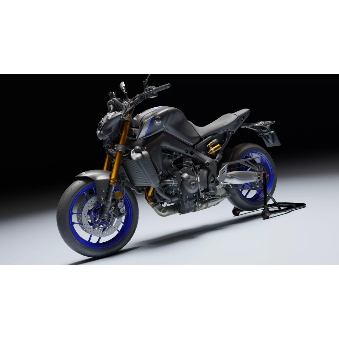 Yamaha MT-09 SP 2021 3D Model – Low Poly Game Asset, Blender, FBX - View 7