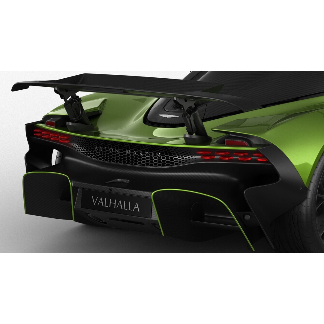Aston Martin Valhalla 2026 3D Model – High Poly Sports Car, FBX, OBJ, Blender - View 12