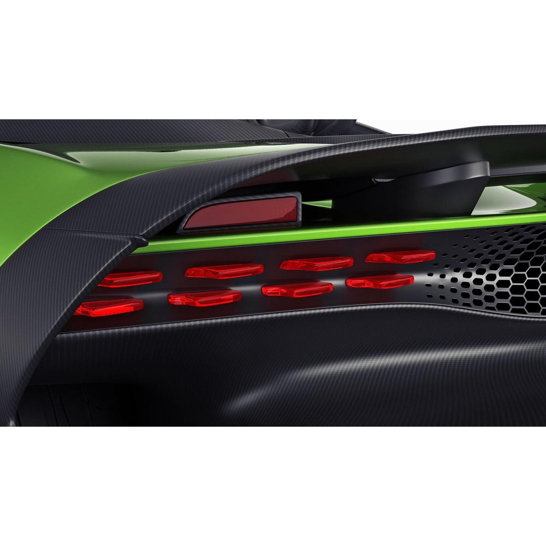 Aston Martin Valhalla 2026 3D Model – High Poly Sports Car, FBX, OBJ, Blender - View 13