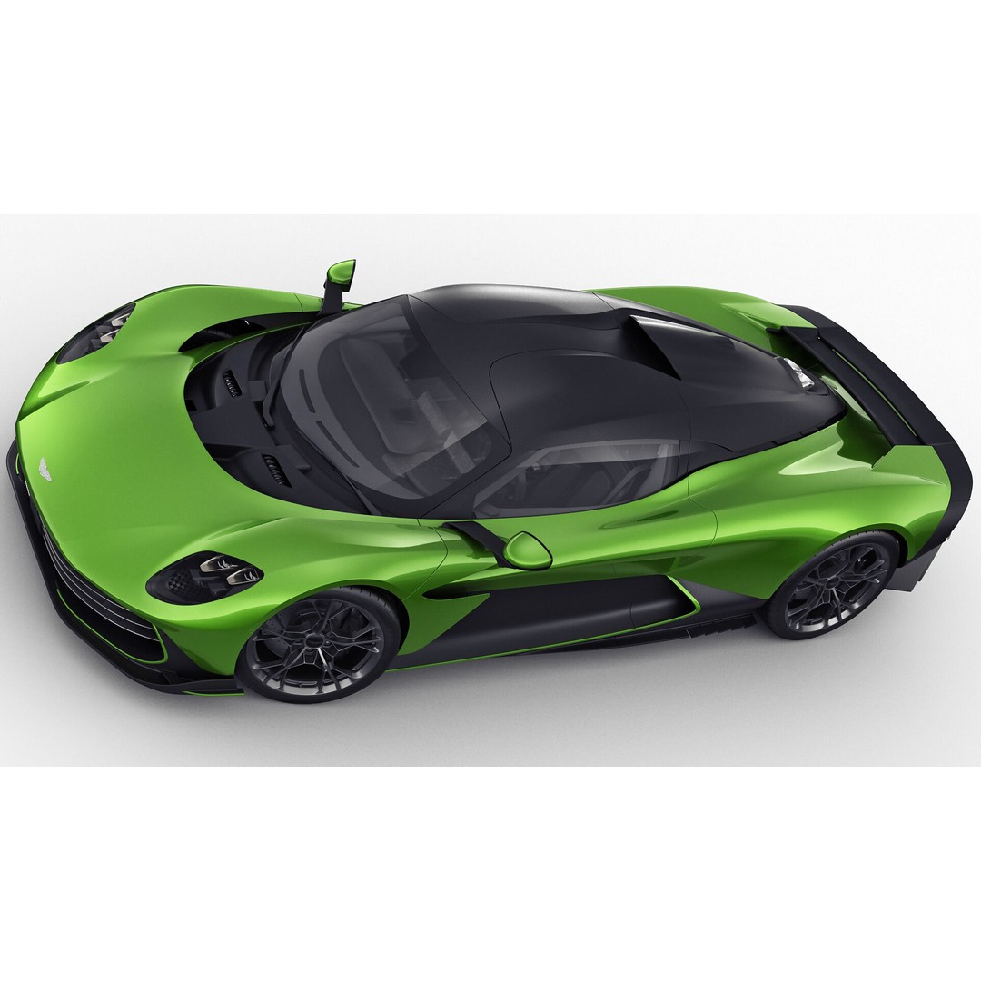Aston Martin Valhalla 2026 3D Model – High Poly Sports Car, FBX, OBJ, Blender - View 14