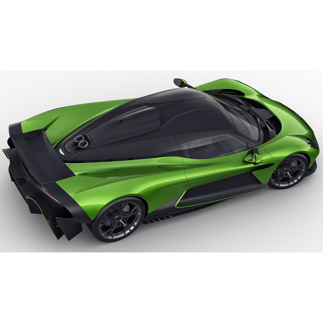 Aston Martin Valhalla 2026 3D Model – High Poly Sports Car, FBX, OBJ, Blender - View 15