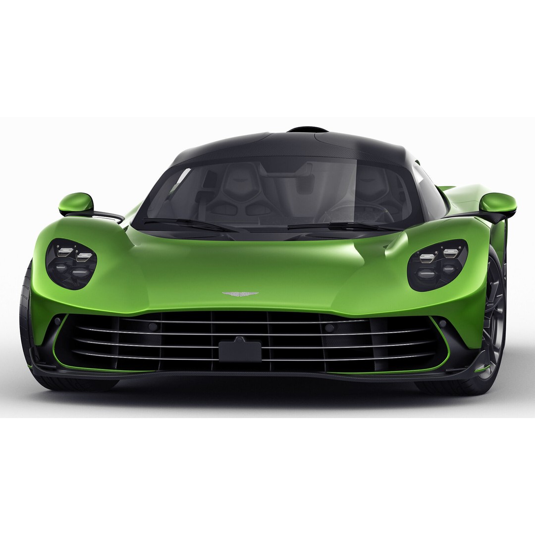 Aston Martin Valhalla 2026 3D Model – High Poly Sports Car, FBX, OBJ, Blender - View 19