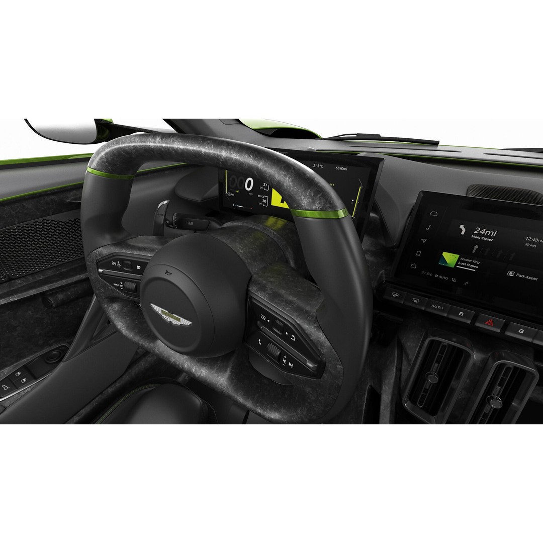 Aston Martin Valhalla 2026 3D Model – High Poly Sports Car, FBX, OBJ, Blender - View 27