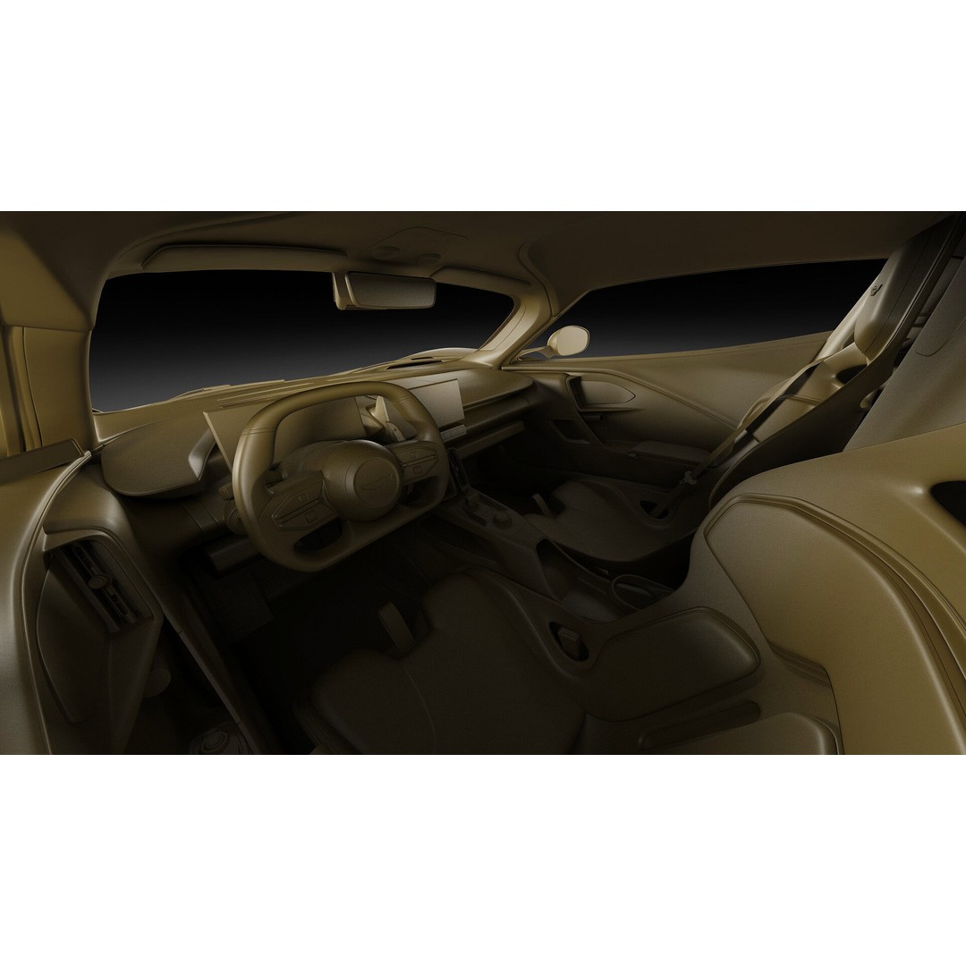 Aston Martin Valhalla 2026 3D Model – High Poly Sports Car, FBX, OBJ, Blender - View 35