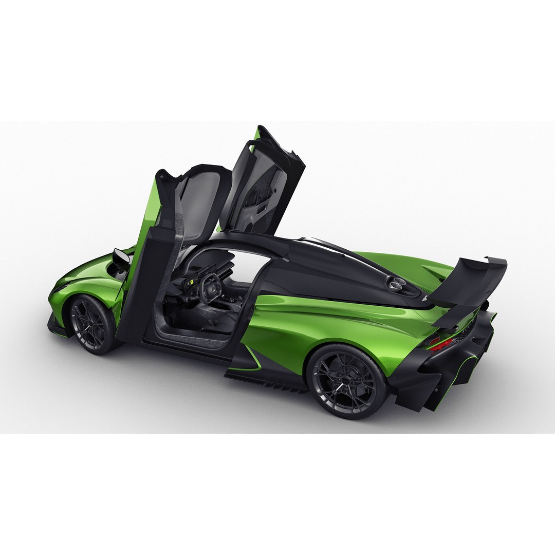 Aston Martin Valhalla 2026 3D Model – High Poly Sports Car, FBX, OBJ, Blender - View 4