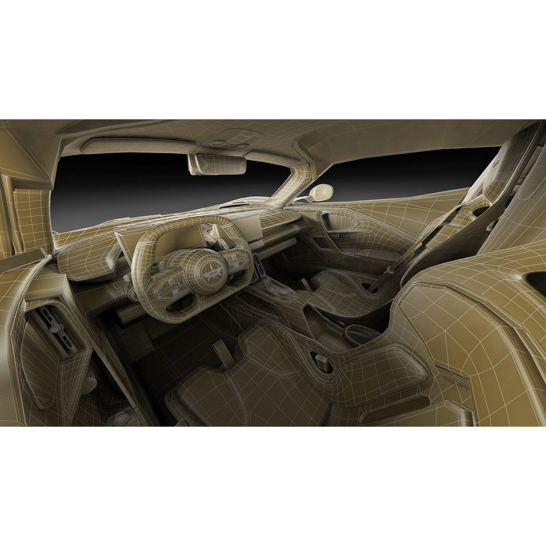 Aston Martin Valhalla 2026 3D Model – High Poly Sports Car, FBX, OBJ, Blender - View 41
