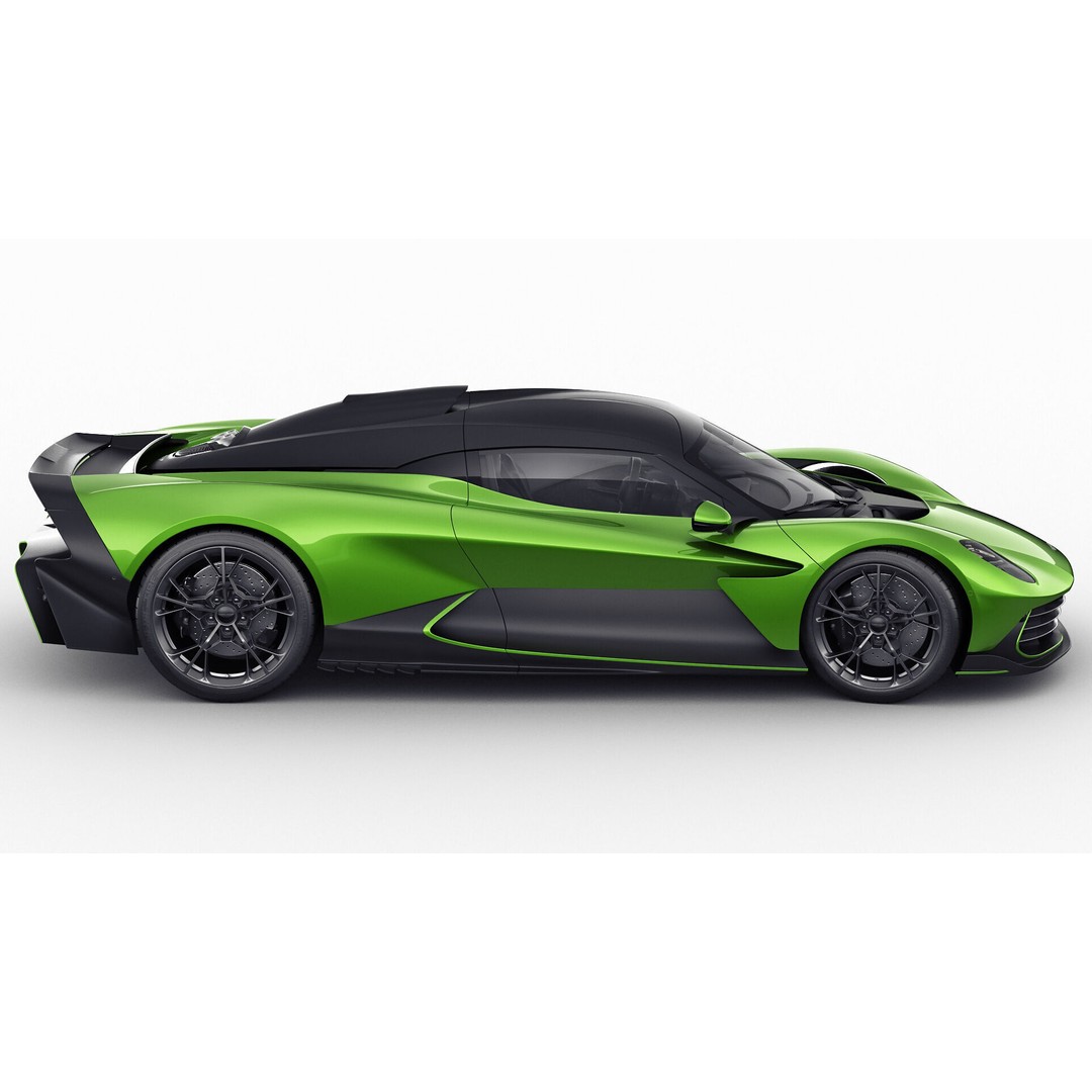 Aston Martin Valhalla 2026 3D Model – High Poly Sports Car, FBX, OBJ, Blender - View 8