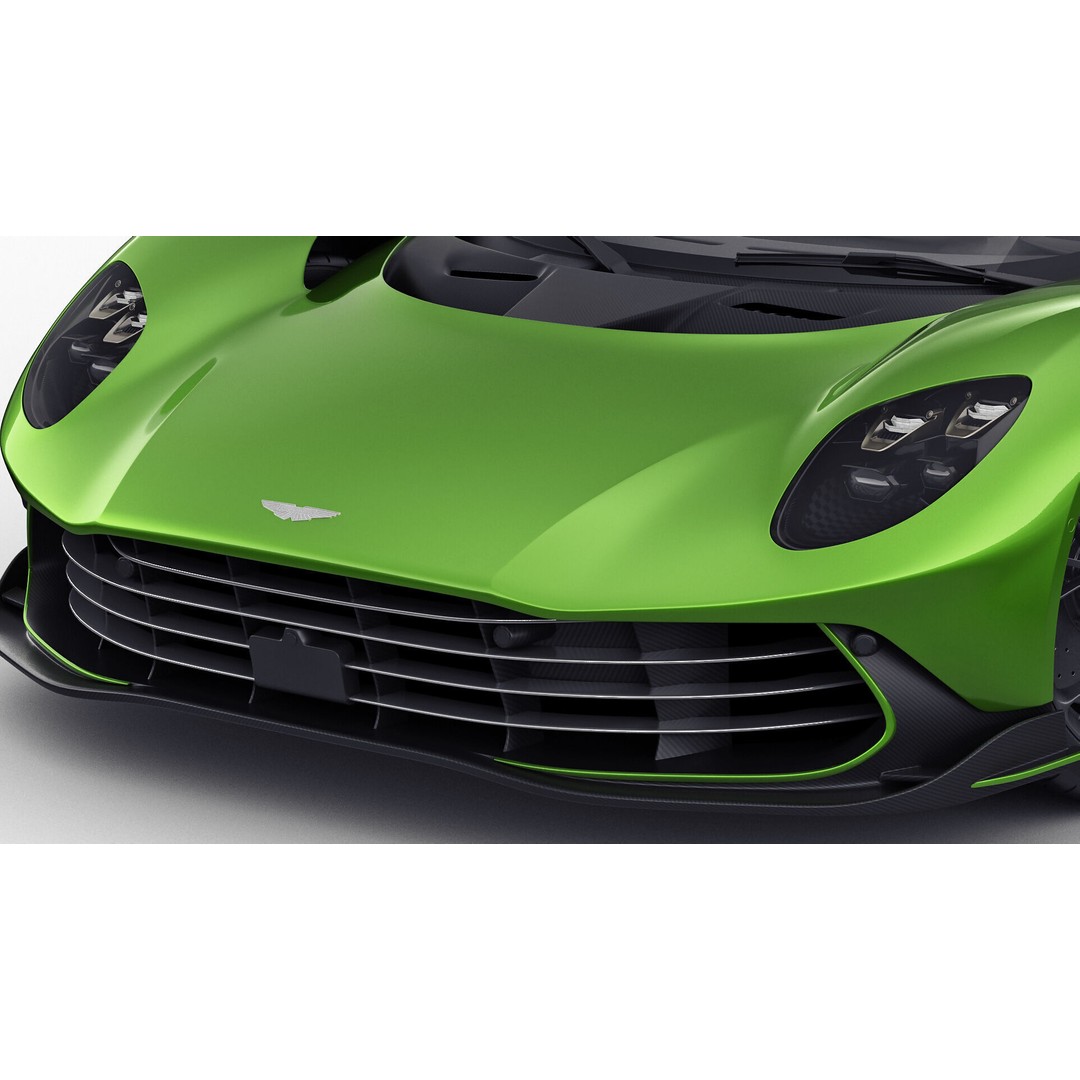 Aston Martin Valhalla 2026 3D Model – High Poly Sports Car, FBX, OBJ, Blender - View 9