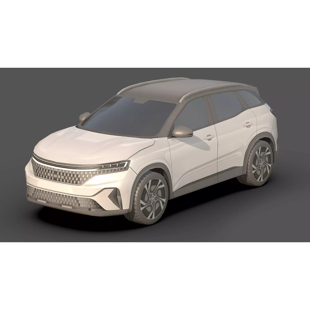 City Low Poly Cars Pack 3D Model – Unique Low-Poly Vehicles, FBX, OBJ - View 10