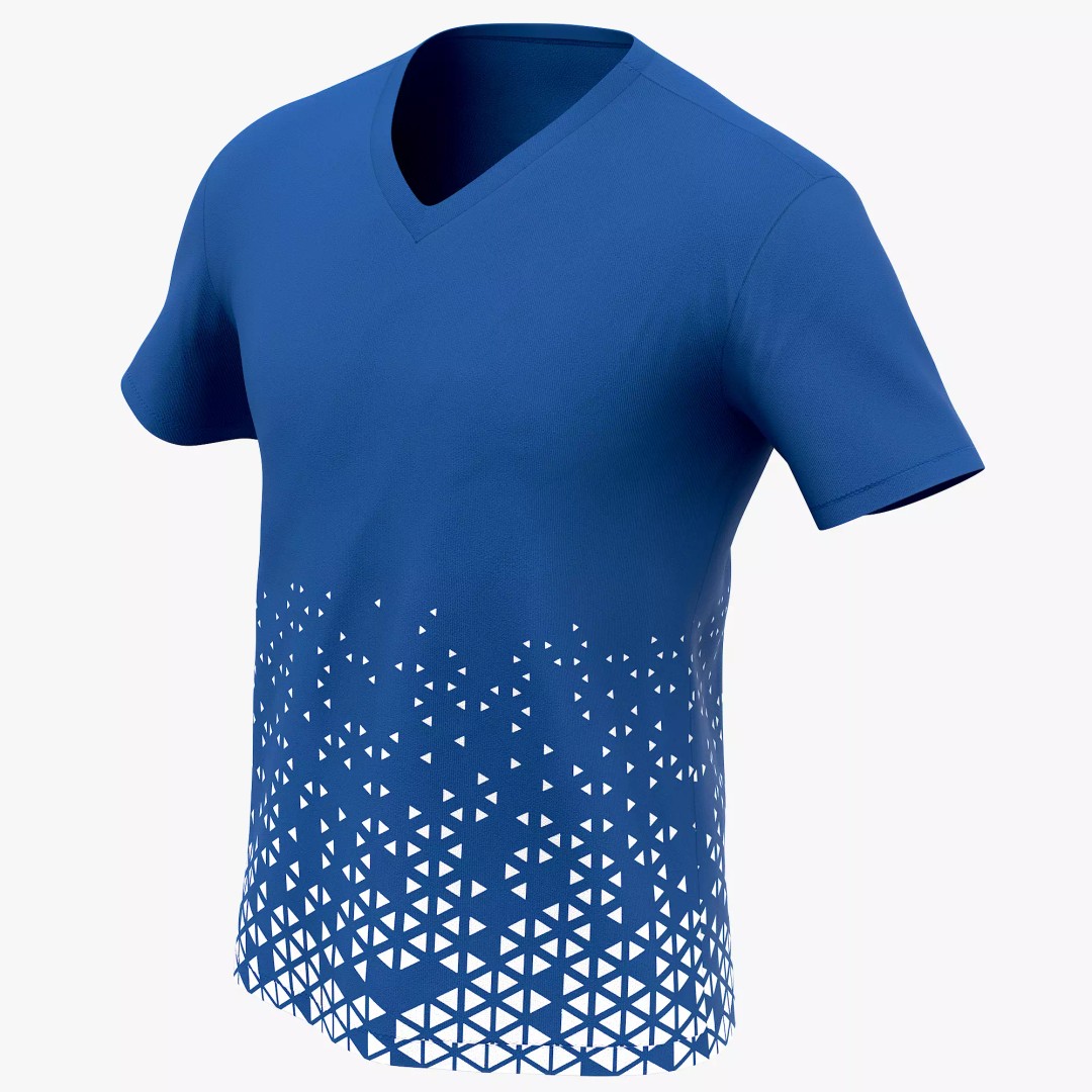 T-Shirt 3D Model – Low Poly Realistic Clothing for Games, FBX, OBJ - View 2