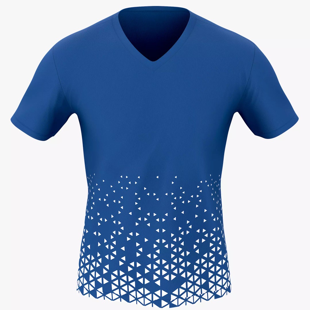 T-Shirt 3D Model – Low Poly Realistic Clothing for Games, FBX, OBJ - View 4