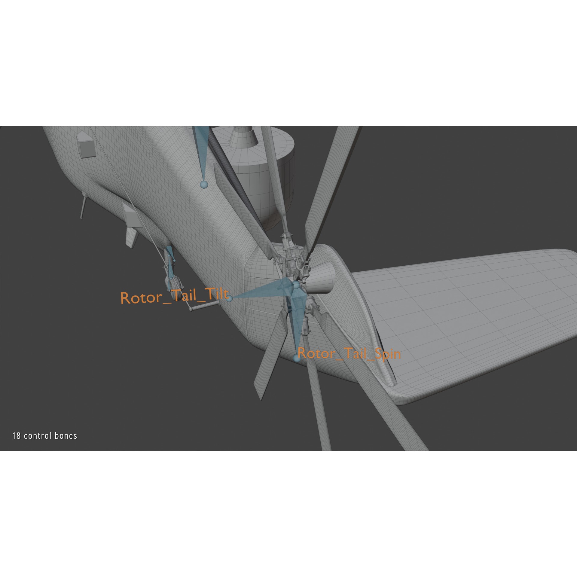 Westland Sea King ASaC7 - Rigged PBR 3D Model - View 22