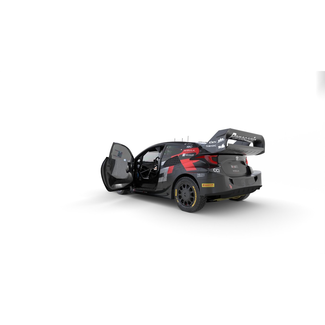 Toyota Yaris GR WRC 2024 3D Model – High Poly Game Asset, FBX, PBR