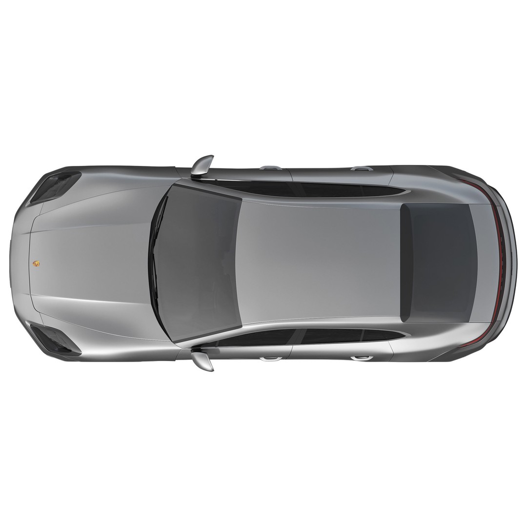 Porsche Panamera 3D Model – High Poly Vehicle for Games, FBX, OBJ - View 10
