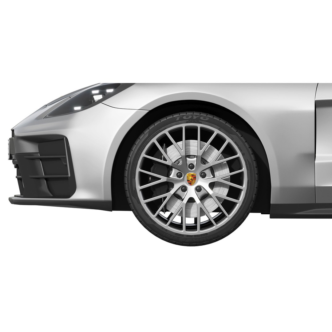 Porsche Panamera 3D Model – High Poly Vehicle for Games, FBX, OBJ - View 12
