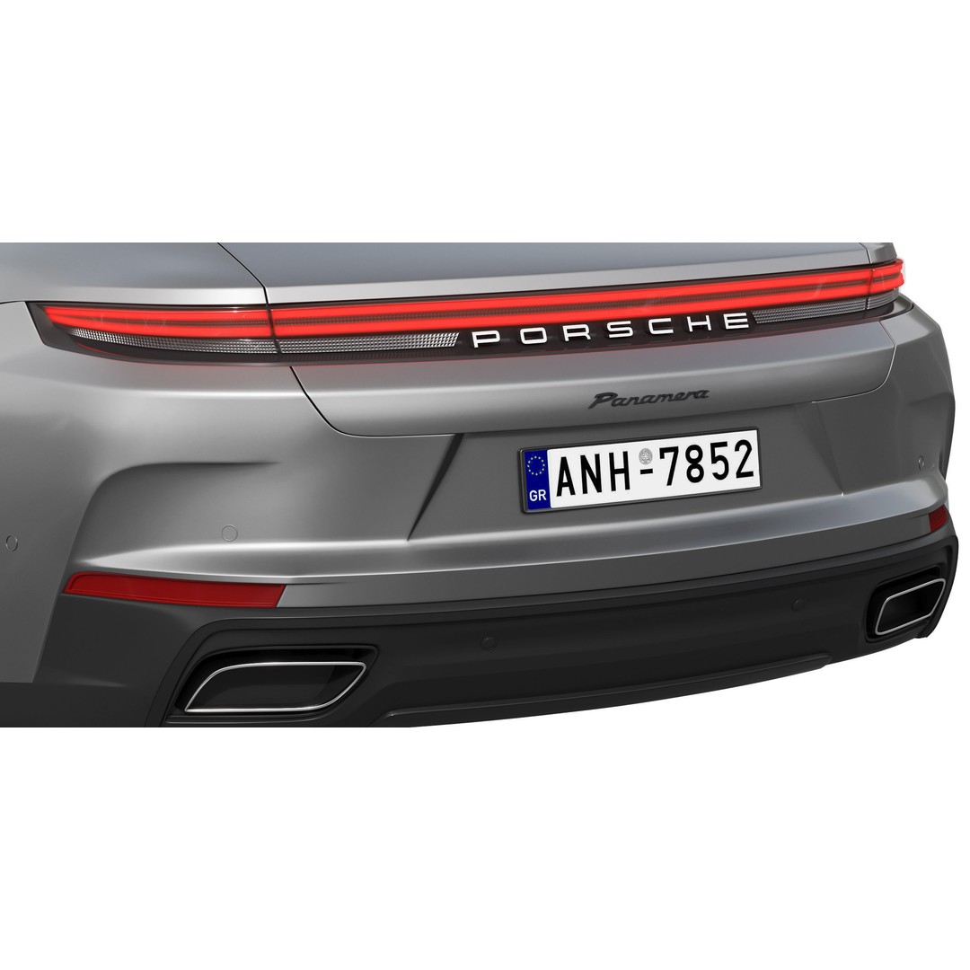 Porsche Panamera 3D Model – High Poly Vehicle for Games, FBX, OBJ - View 13
