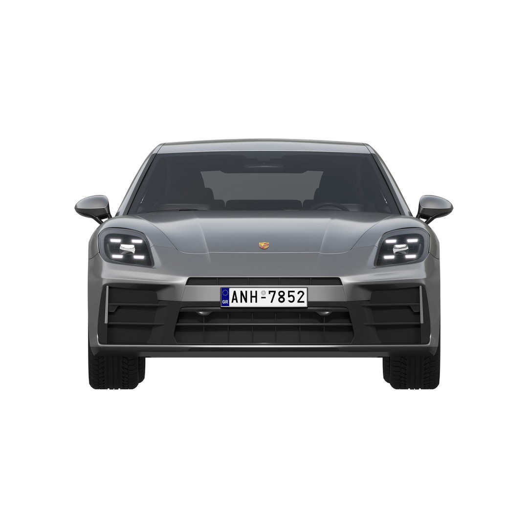 Porsche Panamera 3D Model – High Poly Vehicle for Games, FBX, OBJ - View 8