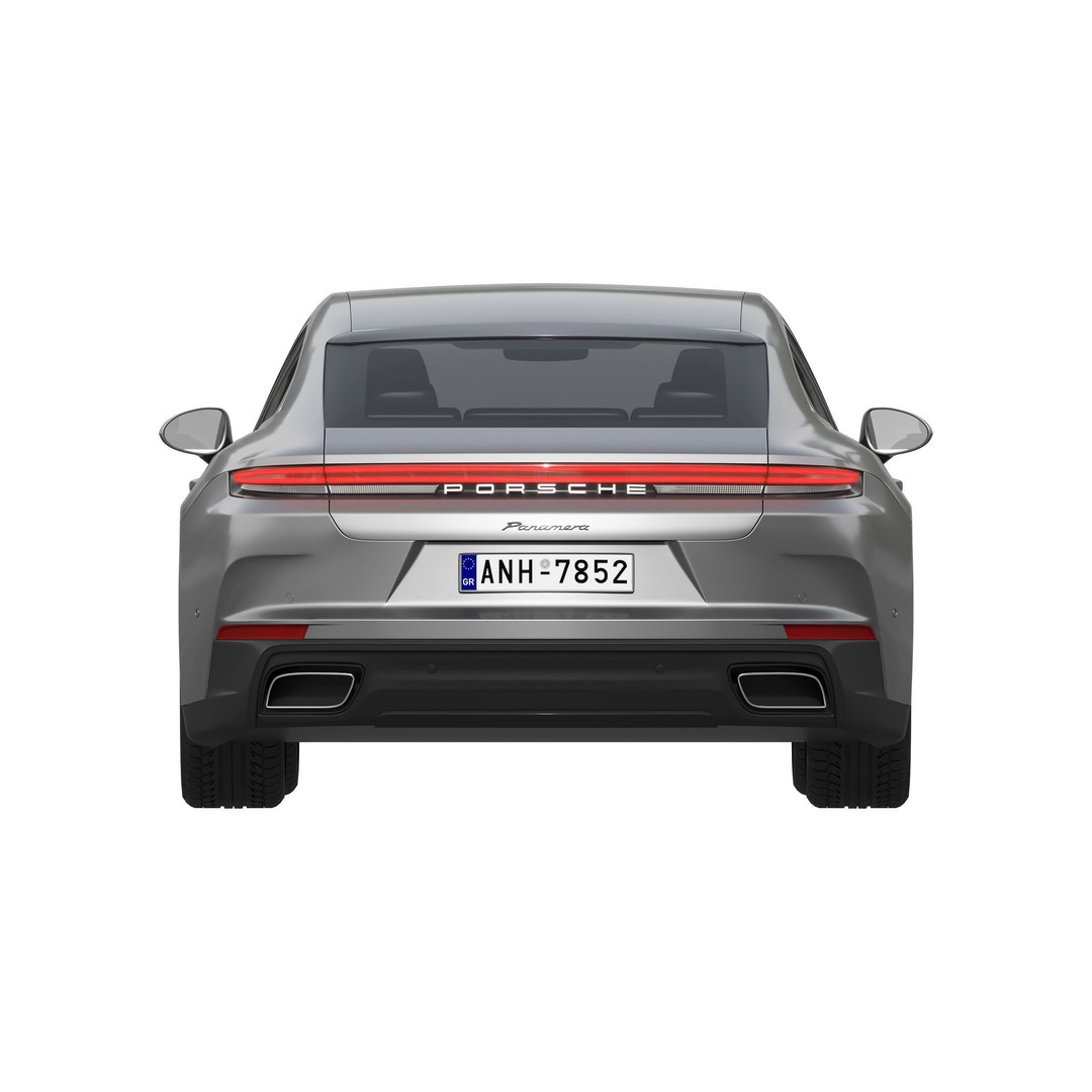 Porsche Panamera 3D Model – High Poly Vehicle for Games, FBX, OBJ - View 9