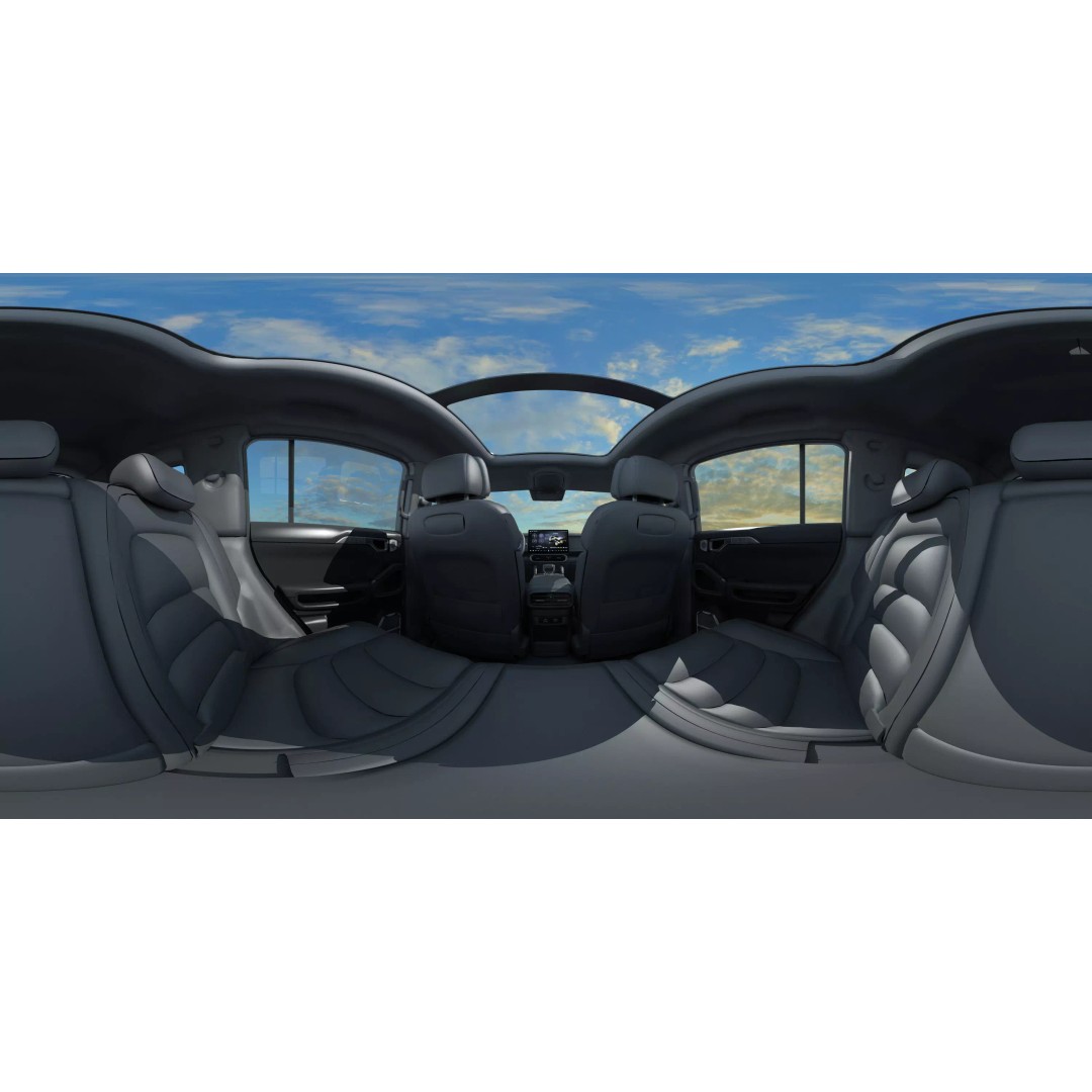 Jetour Traveller 3D Model – Mid-Size SUV with PBR Textures, FBX - View 14