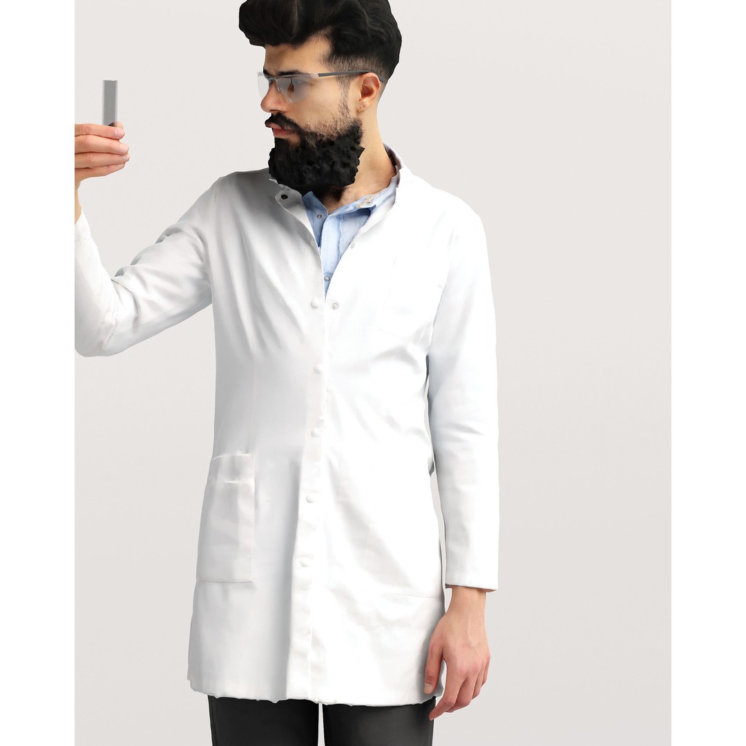 Humano Scientist 3D Model – Realistic Lab Character, PBR Textures - View 13