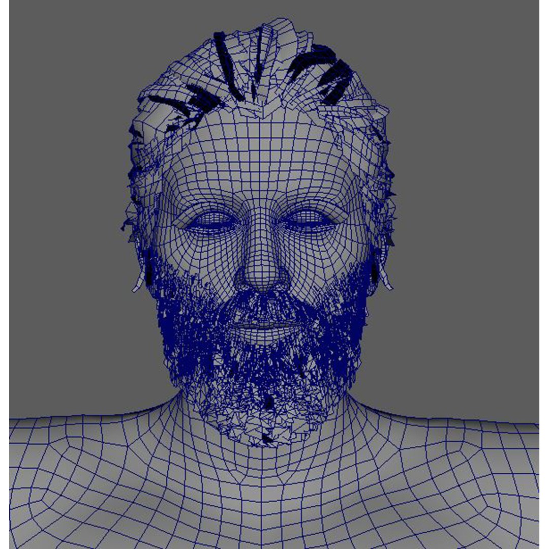 Jason Momoa Character 3D Model – Low Poly Rigged Game Asset, FBX, OBJ - View 22
