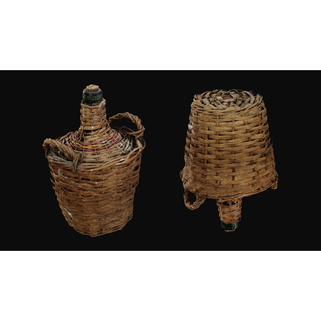 Scanned Props Pack 3D Model – Low Poly Game Assets, FBX & PBR Textures - View 18