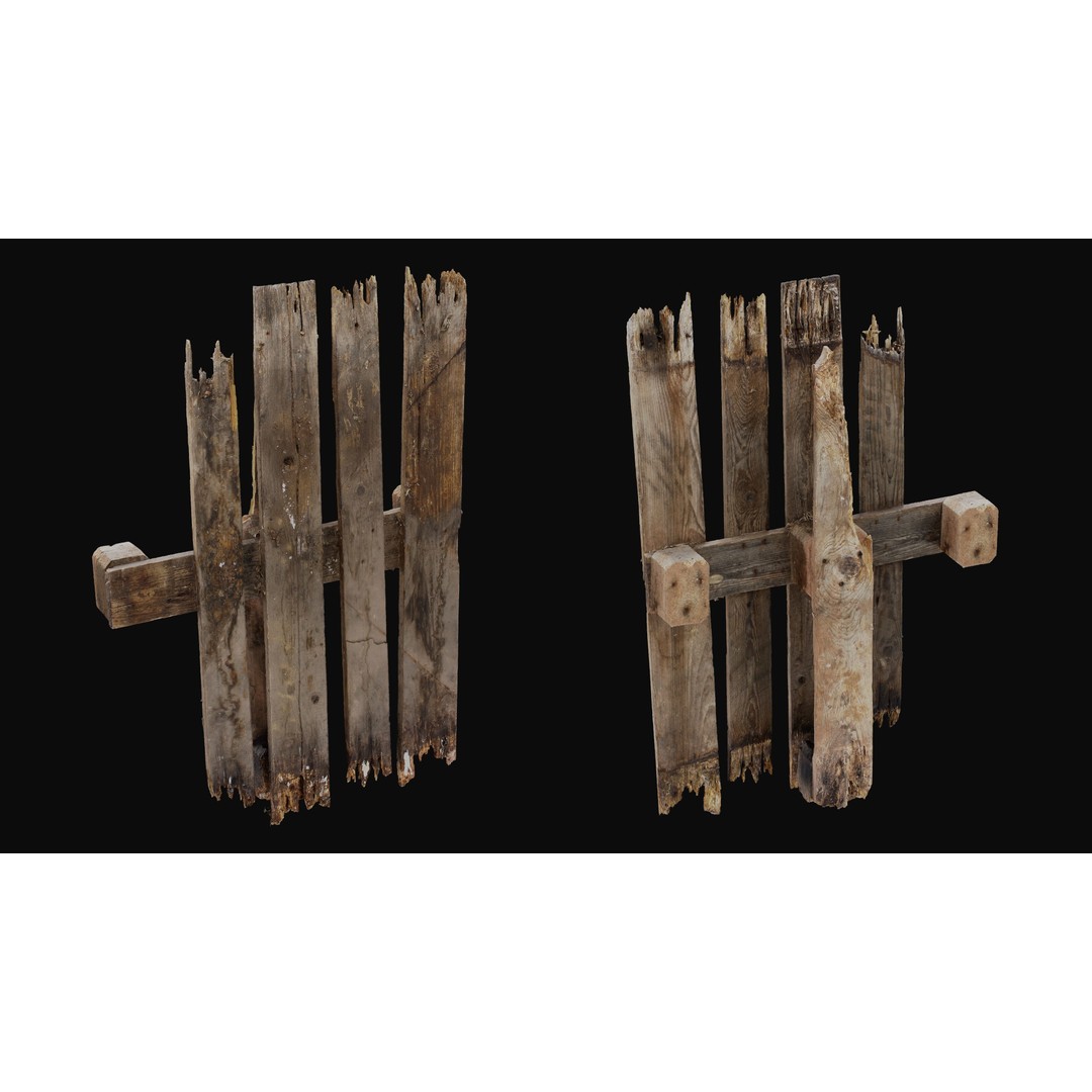 Scanned Props Pack 3D Model – Low Poly Game Assets, FBX & PBR Textures - View 5