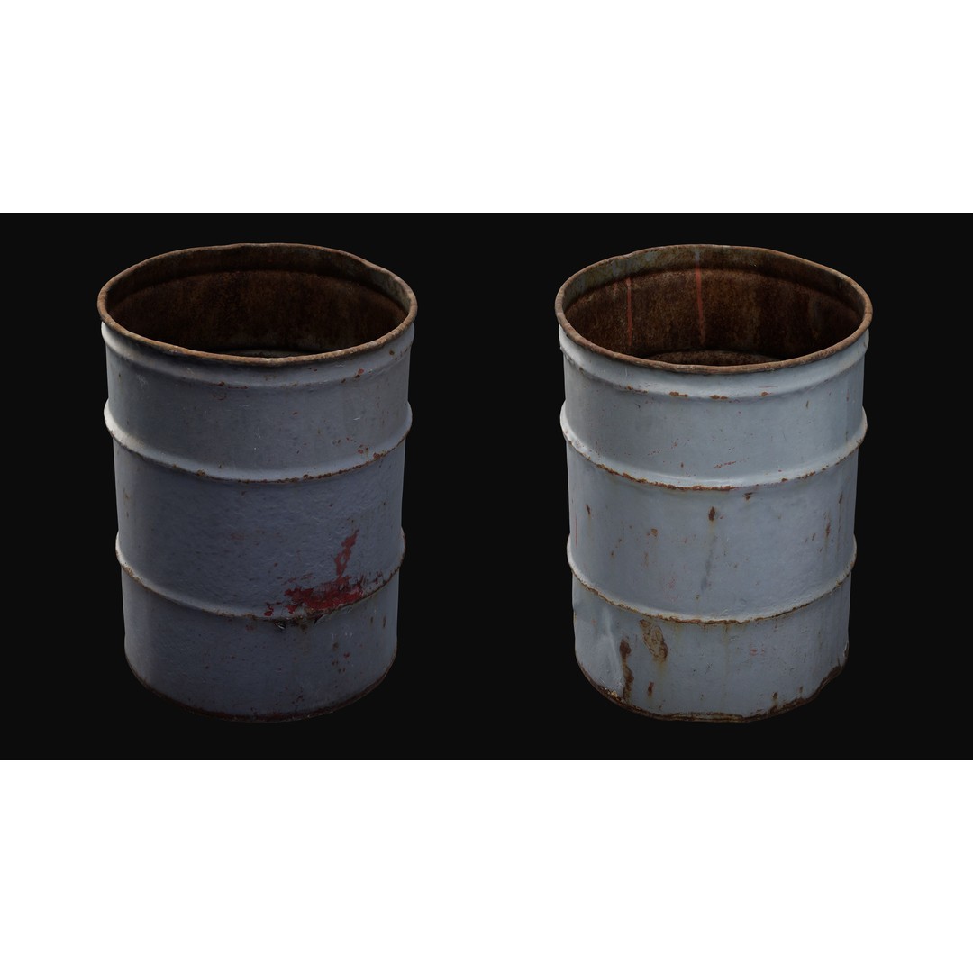 Scanned Props Pack 3D Model – Low Poly Game Assets, FBX & PBR Textures - View 8