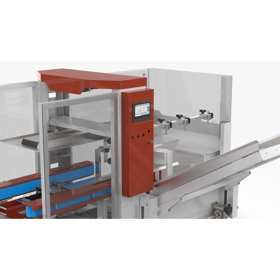 Fully Automatic Box Unpacking Machine 3D Model – High Poly Industrial Asset, OBJ, FBX - View 11