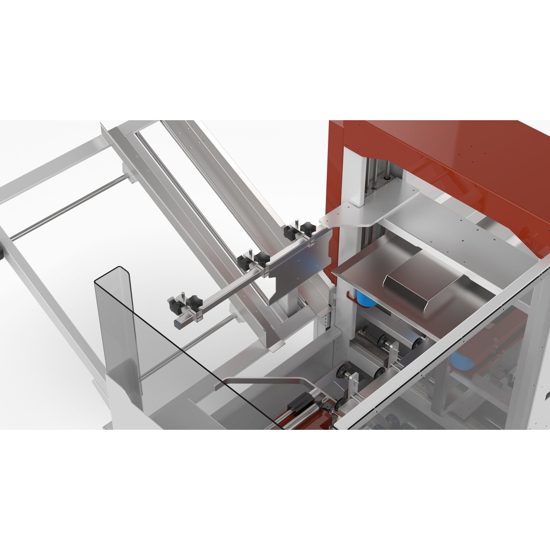 Fully Automatic Box Unpacking Machine 3D Model – High Poly Industrial Asset, OBJ, FBX - View 13