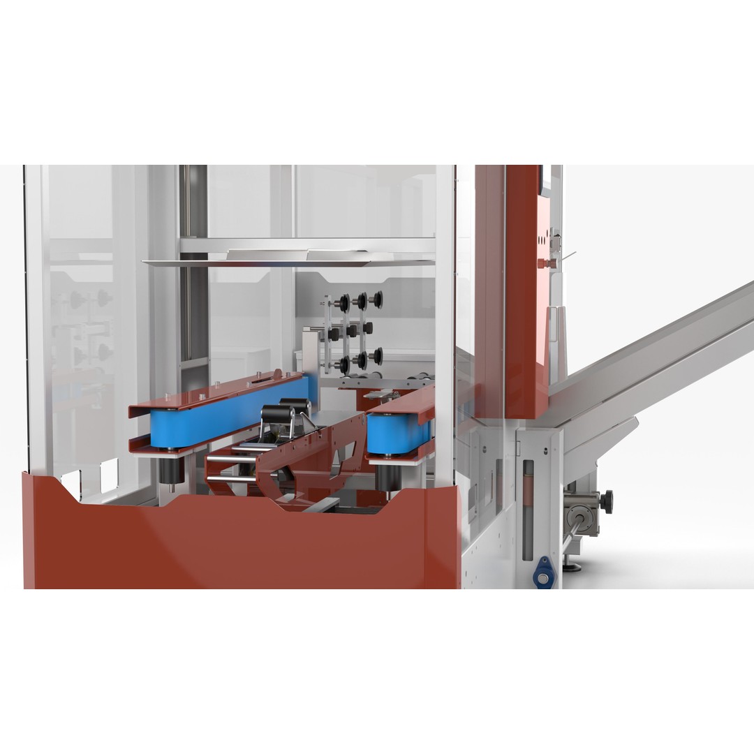 Fully Automatic Box Unpacking Machine 3D Model – High Poly Industrial Asset, OBJ, FBX - View 14