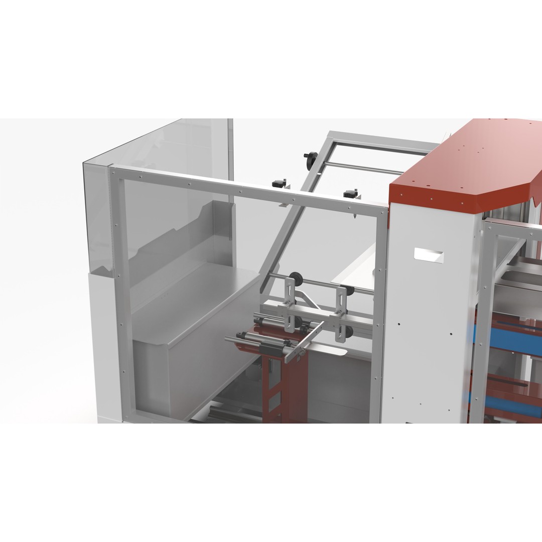 Fully Automatic Box Unpacking Machine 3D Model – High Poly Industrial Asset, OBJ, FBX - View 17