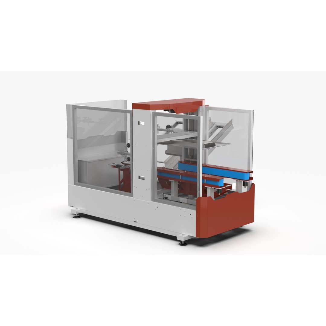 Fully Automatic Box Unpacking Machine 3D Model – High Poly Industrial Asset, OBJ, FBX - View 4