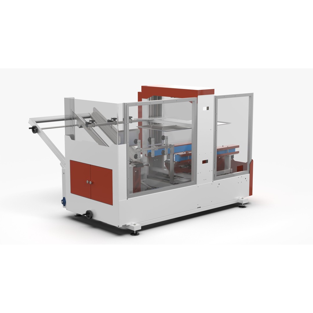 Fully Automatic Box Unpacking Machine 3D Model – High Poly Industrial Asset, OBJ, FBX - View 5