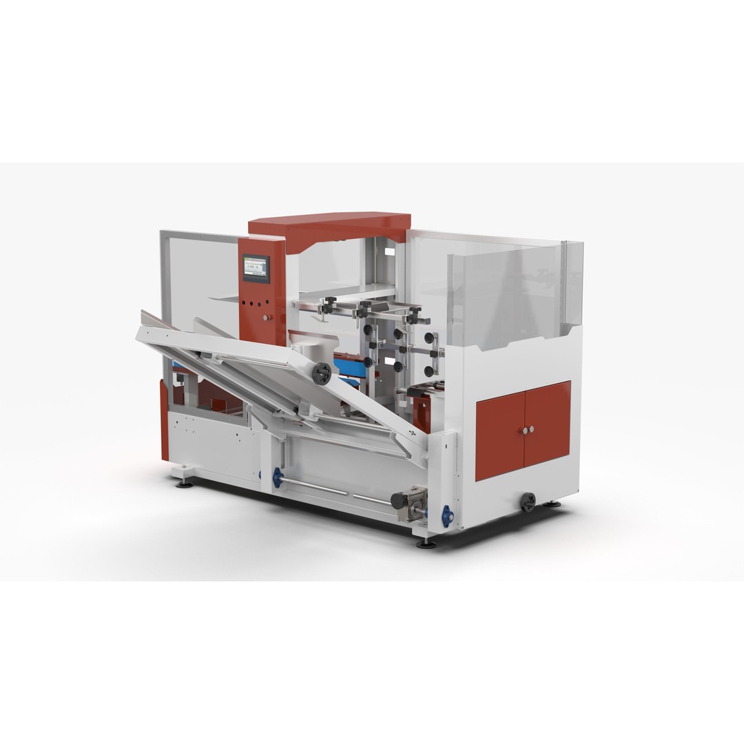 Fully Automatic Box Unpacking Machine 3D Model – High Poly Industrial Asset, OBJ, FBX - View 6