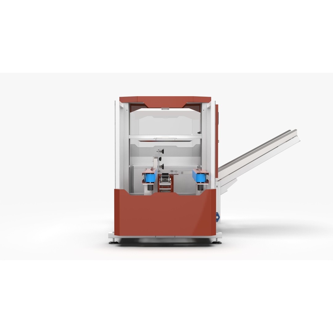 Fully Automatic Box Unpacking Machine 3D Model – High Poly Industrial Asset, OBJ, FBX - View 8