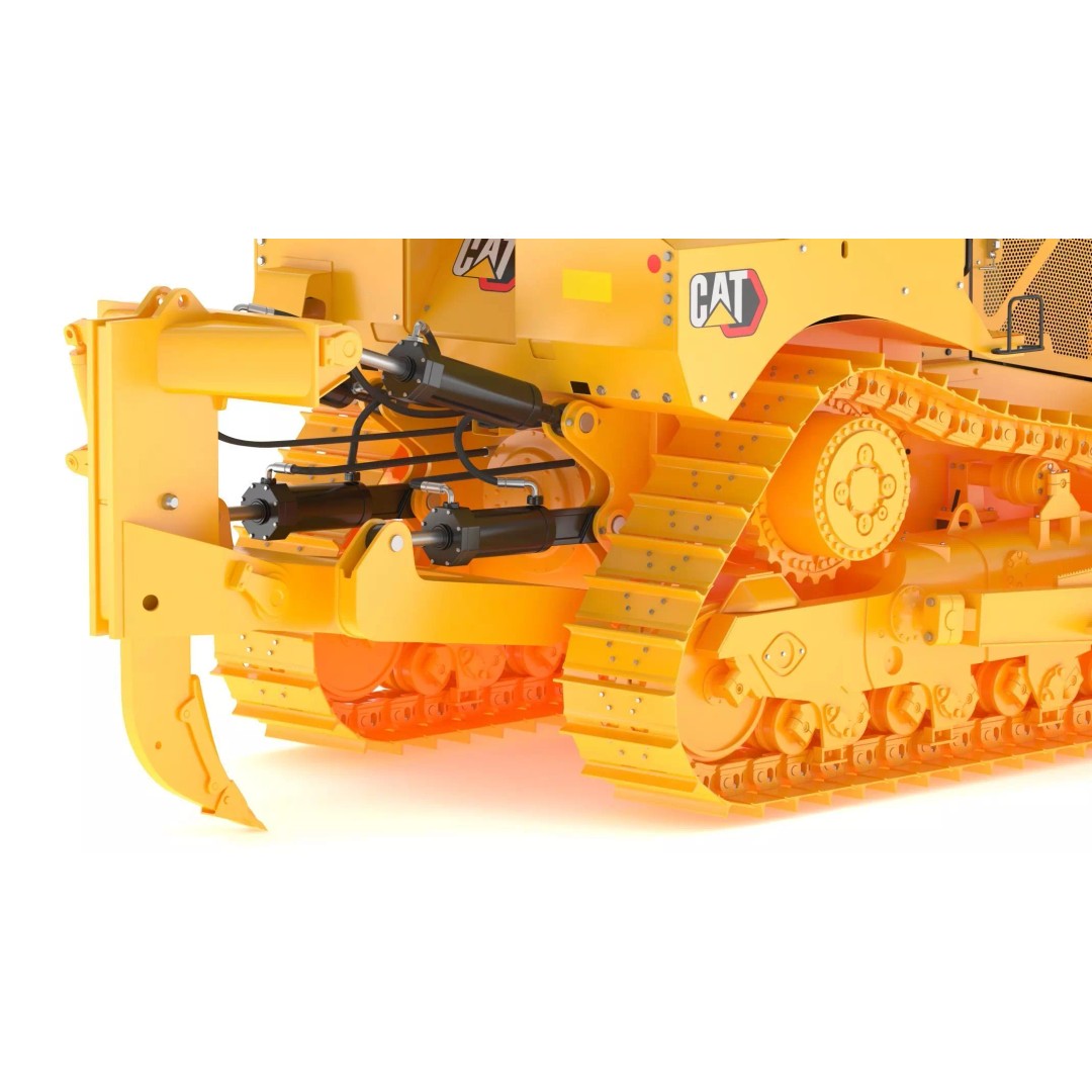 Caterpillar D8 Dozer 3D Model – High Poly Industrial Asset, FBX, OBJ - View 13