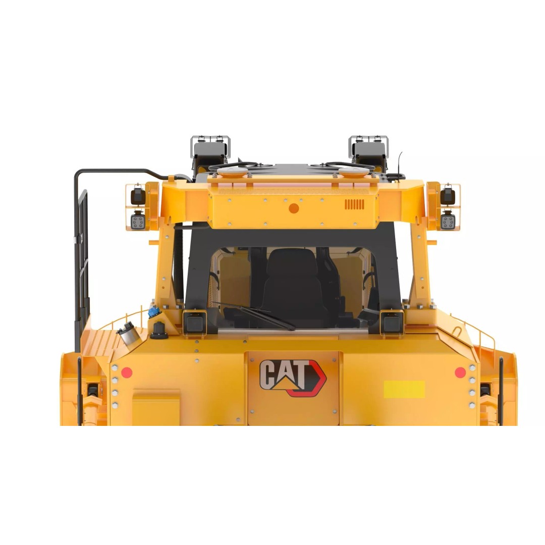 Caterpillar D8 Dozer 3D Model – High Poly Industrial Asset, FBX, OBJ - View 14