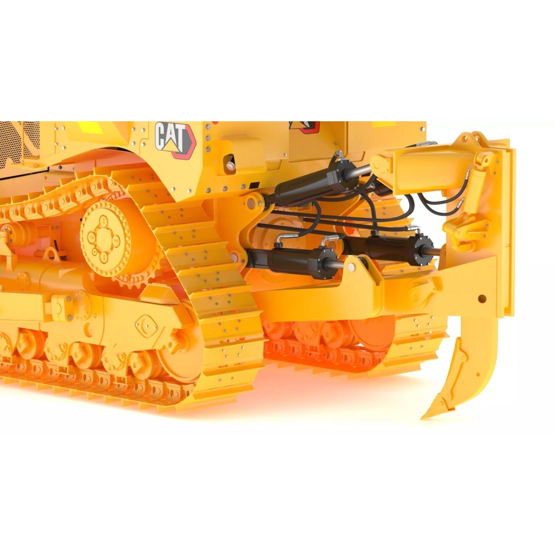 Caterpillar D8 Dozer 3D Model – High Poly Industrial Asset, FBX, OBJ - View 15