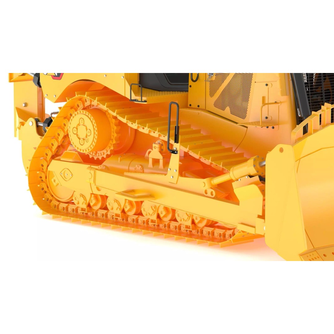 Caterpillar D8 Dozer 3D Model – High Poly Industrial Asset, FBX, OBJ - View 19
