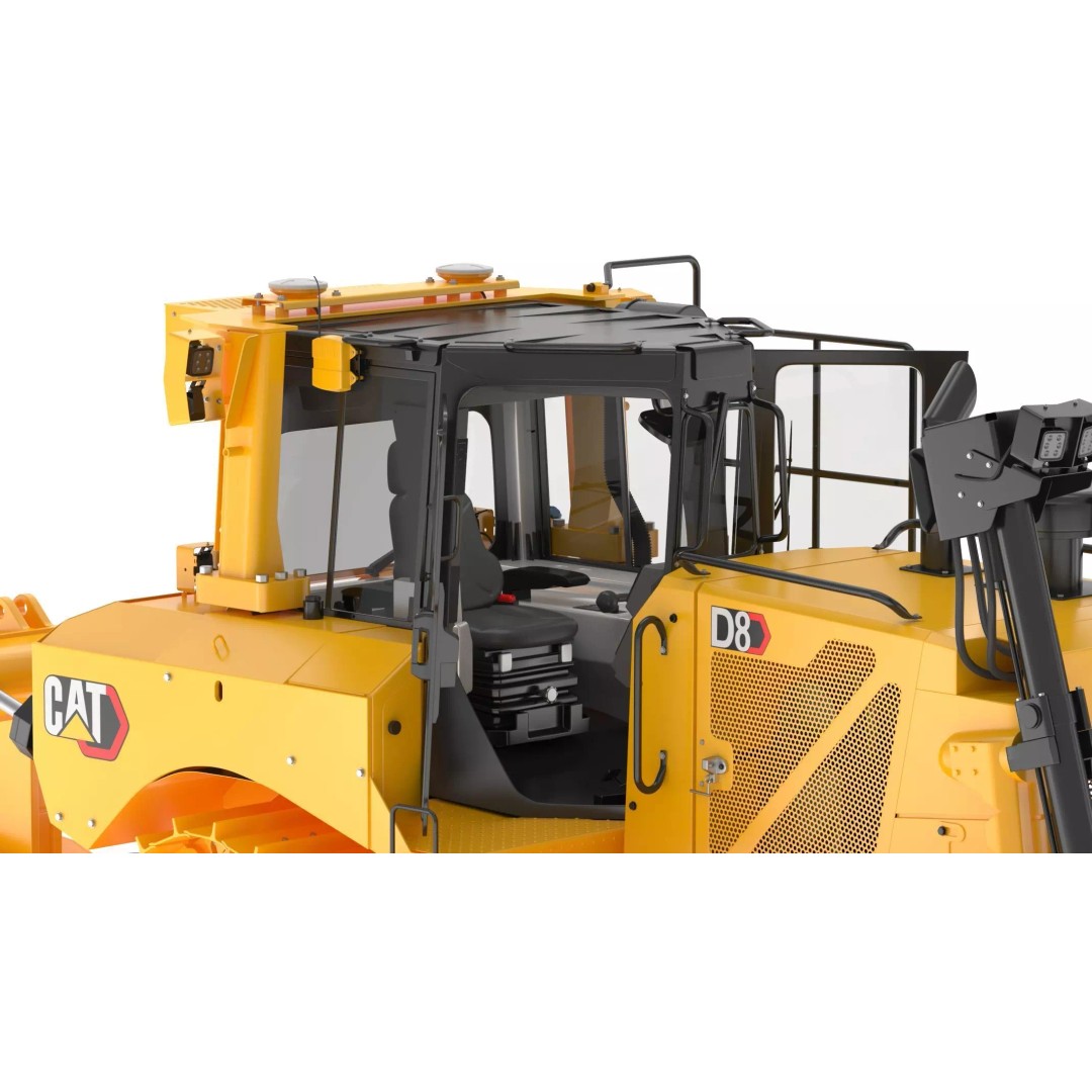 Caterpillar D8 Dozer 3D Model – High Poly Industrial Asset, FBX, OBJ - View 24