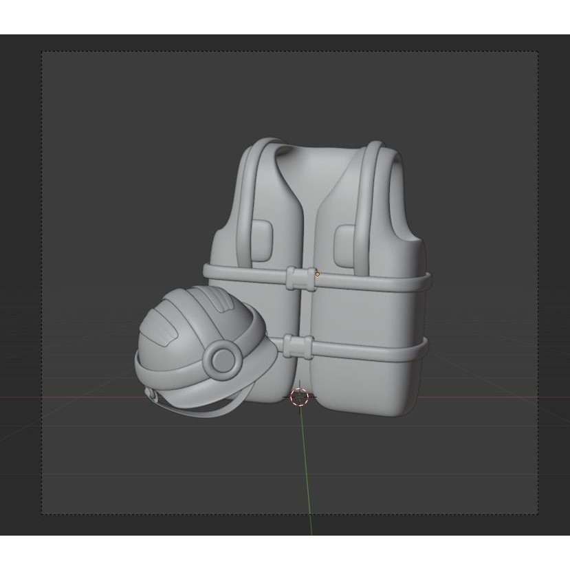 Labour Day 3D Model – Icon Pack for Design and Advertising, Blender, FBX, OBJ - View 16